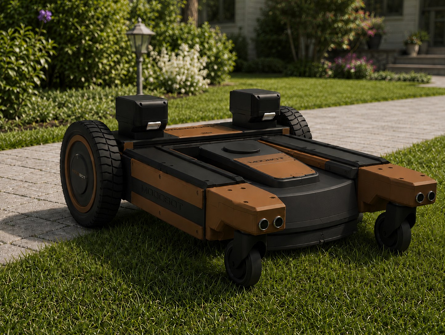 MODOBOT mit Rasenmähermodul