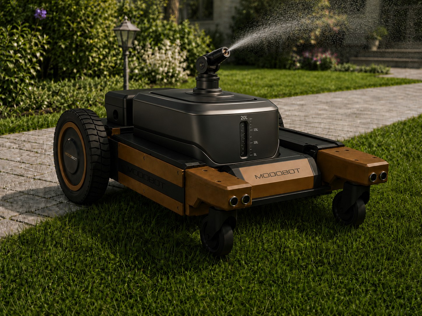 MODOBOT mit Bewässerungsmodul